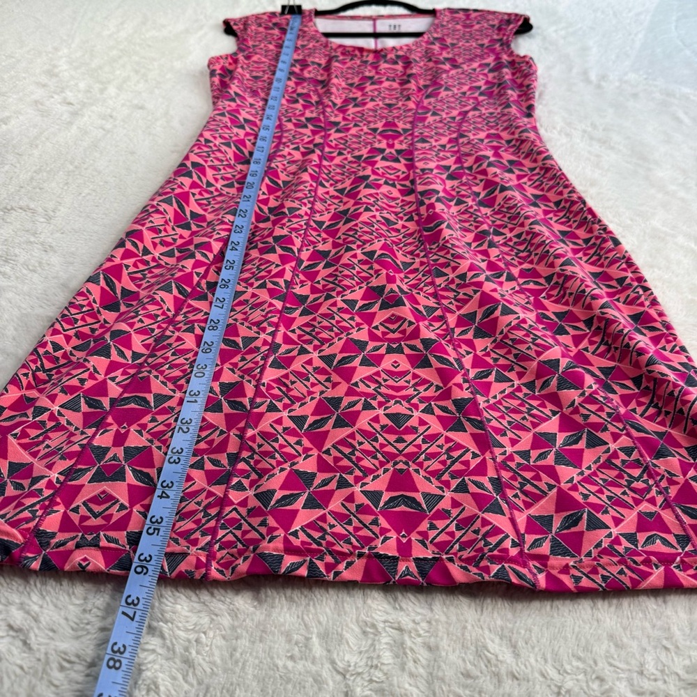 Title Nine Dream Dress Women's Small Pink Geometric Golf Active Athleisure - Picture 10 of 10